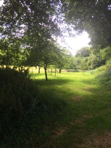 Merveilleux Cottage Dans Parc De 7,5 Hectares Saint-Nicolas-du-Pelem Bagian luar foto